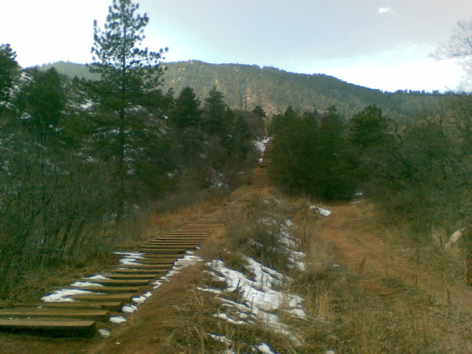 the manitou incline, colorado