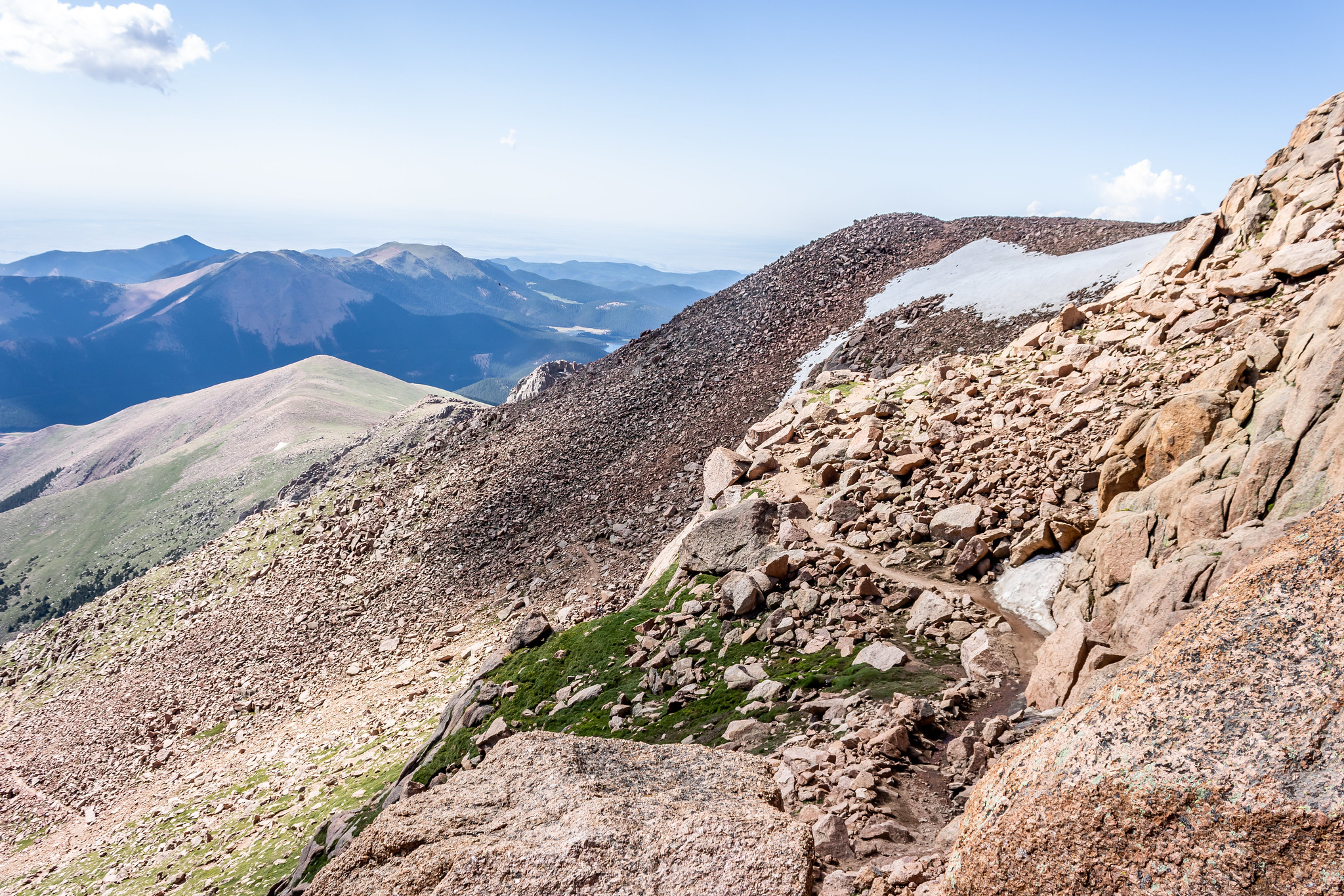 Barr Trail. Colorado Springs