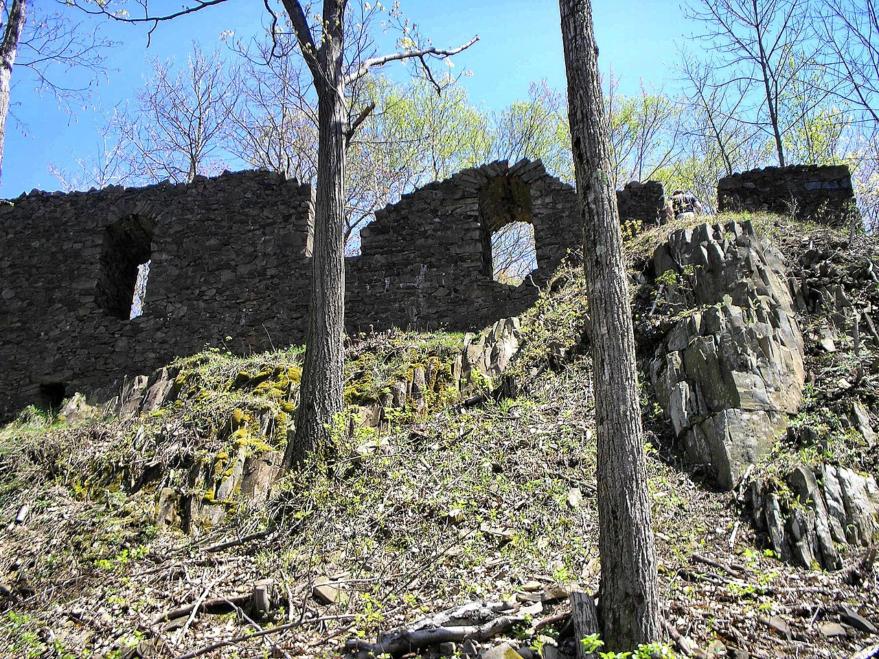 Eyrie house ruins - 2008