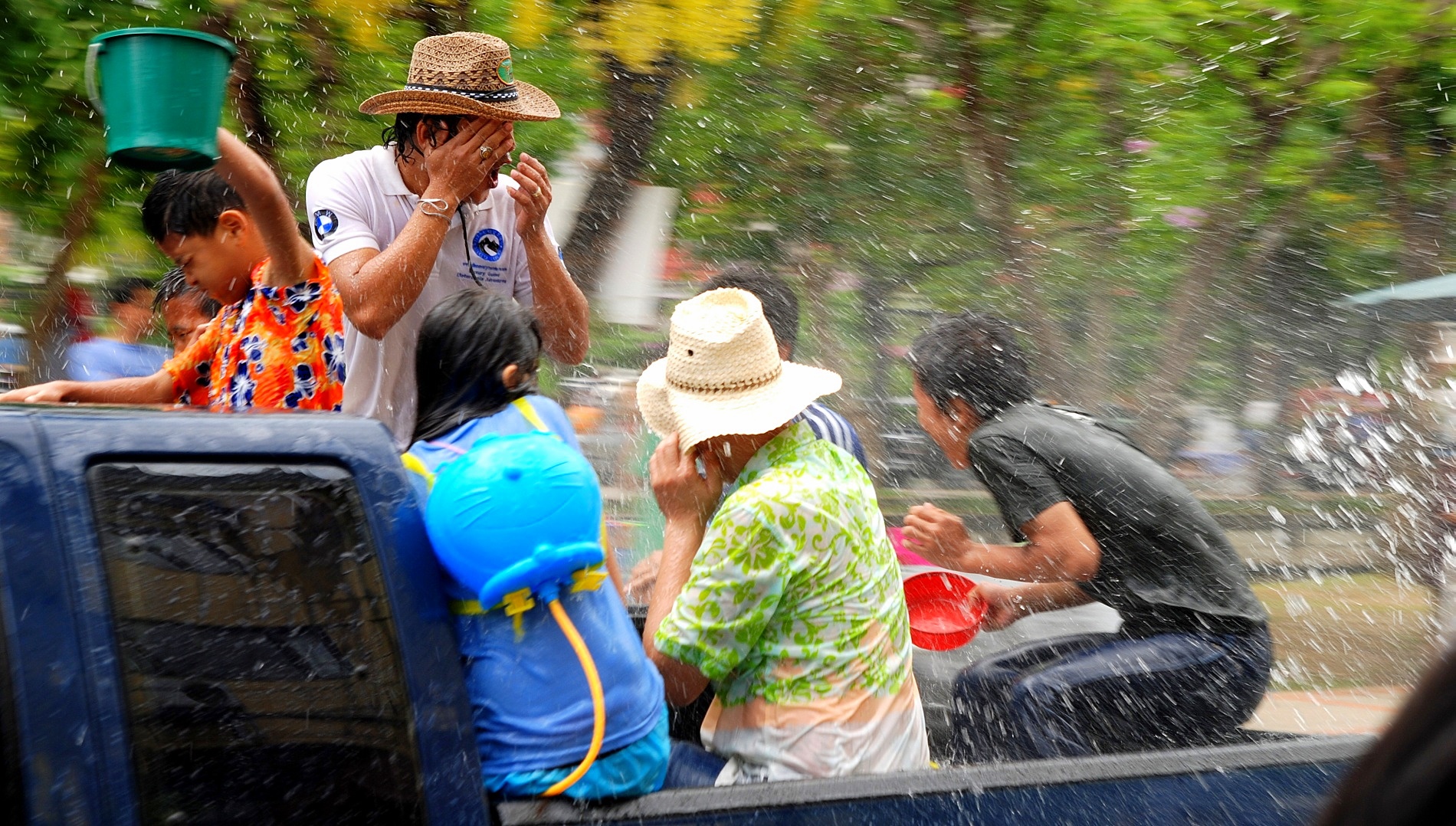 Songkran festival in Chiang Mai, Thailand