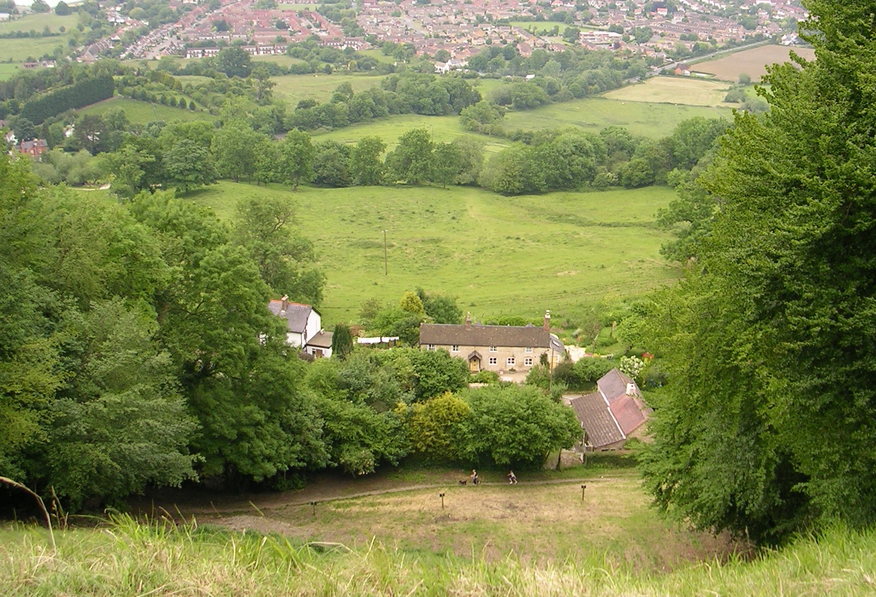 A View Down Cooper's Hill