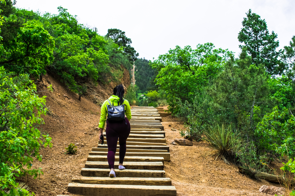 the manitou incline, colorado