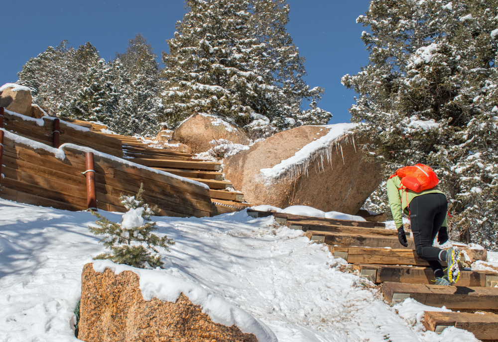 the manitou incline, colorado