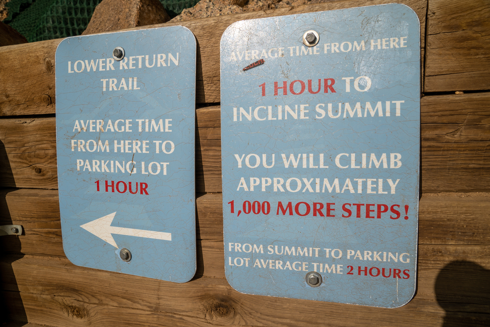 the manitou incline, colorado