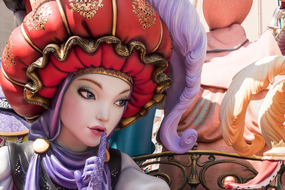 valencia fallas, spain