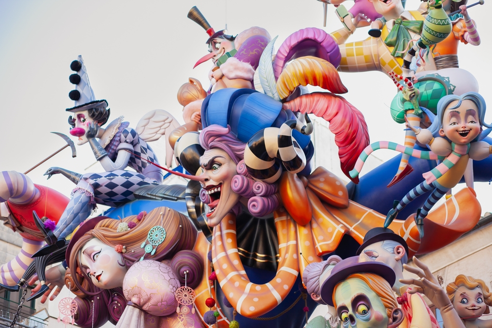 valencia fallas, spain