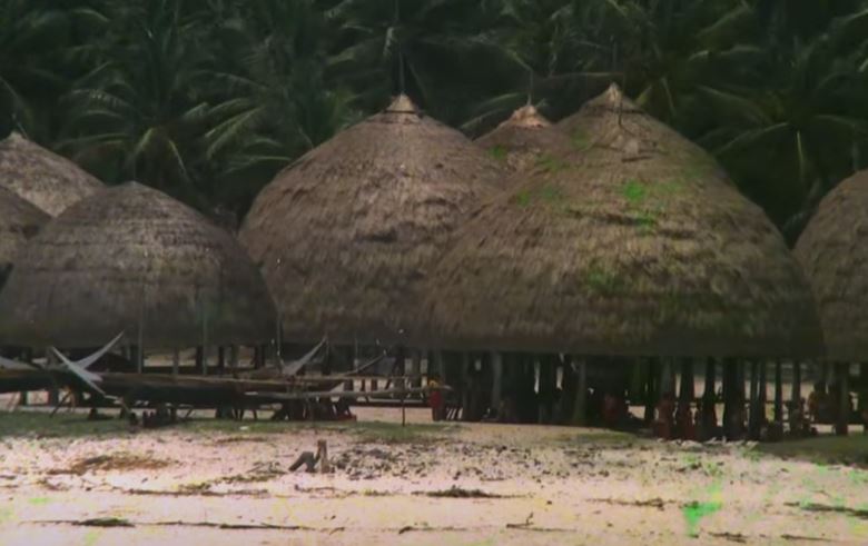 Onge Tribe Houses
