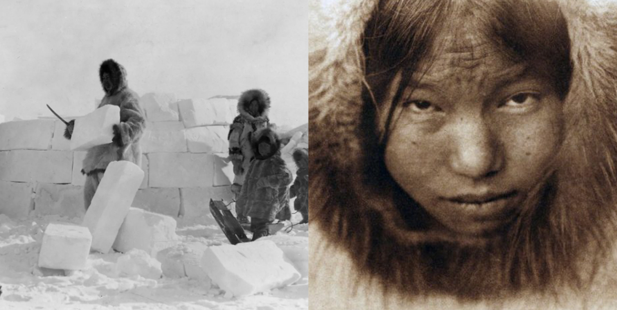 inuit split image