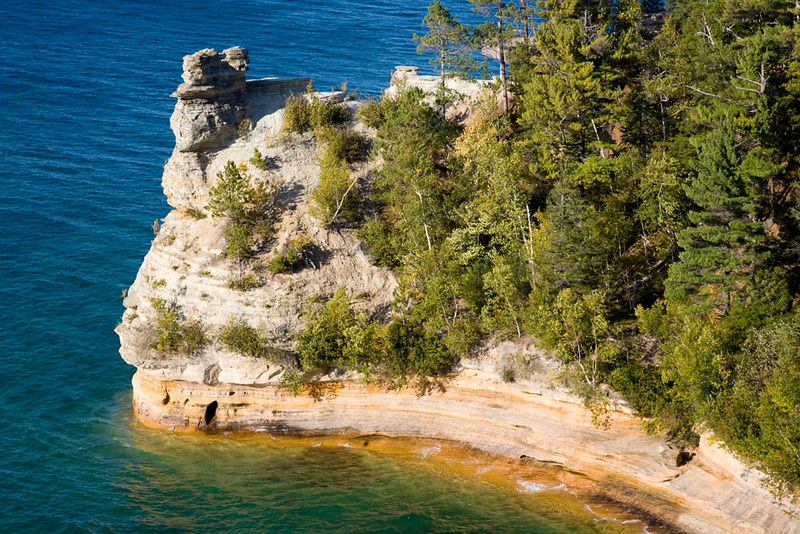 Miners Castle at the Pictured Rocks National Lakeshore