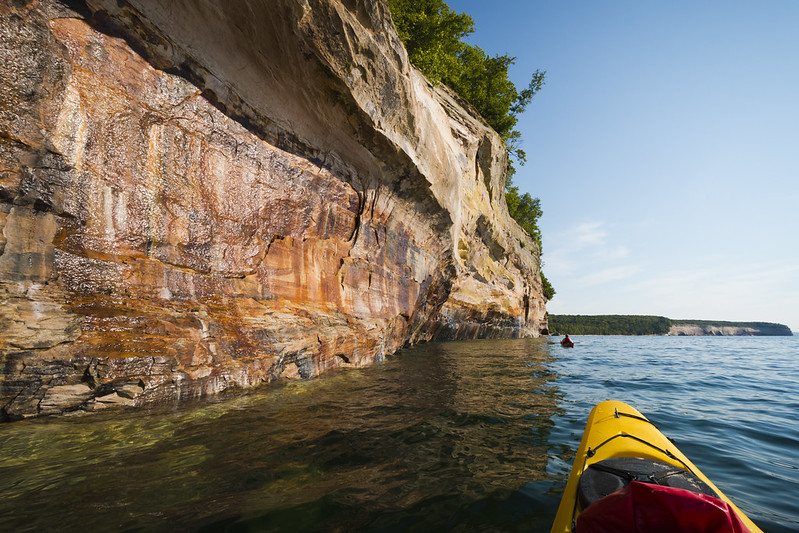 Kayaking the Pictured Rocks National Lakeshore