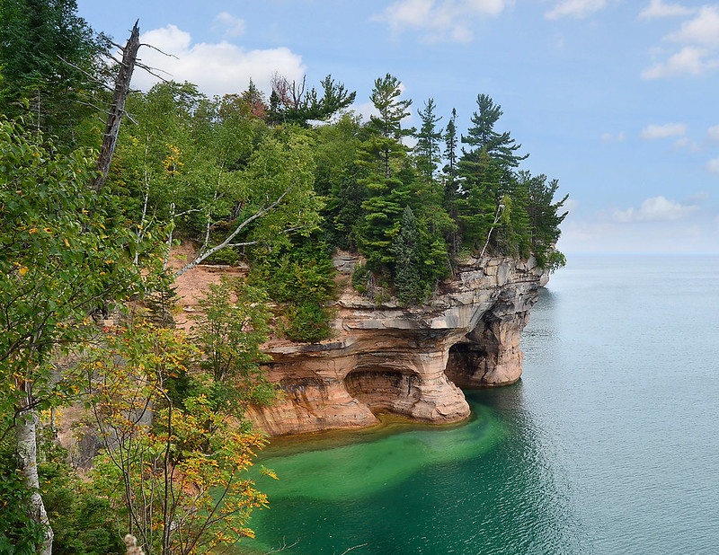 Landscape Photo of the Pictured Rocks National Lakeshore