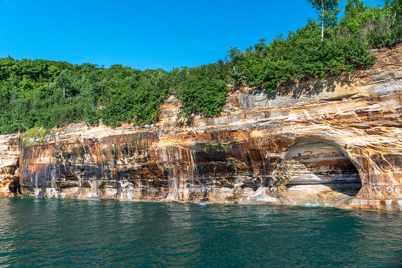 Landscape Photo of the Pictured Rocks National Lakeshore