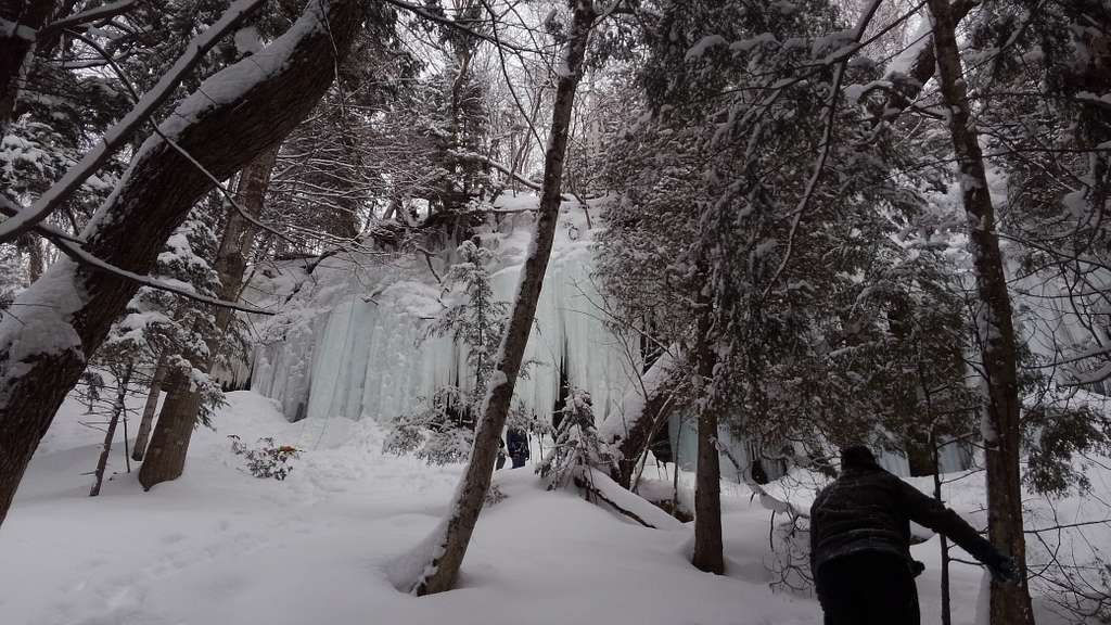 Ice Curtains at Pictured Rocks National Lakeshore