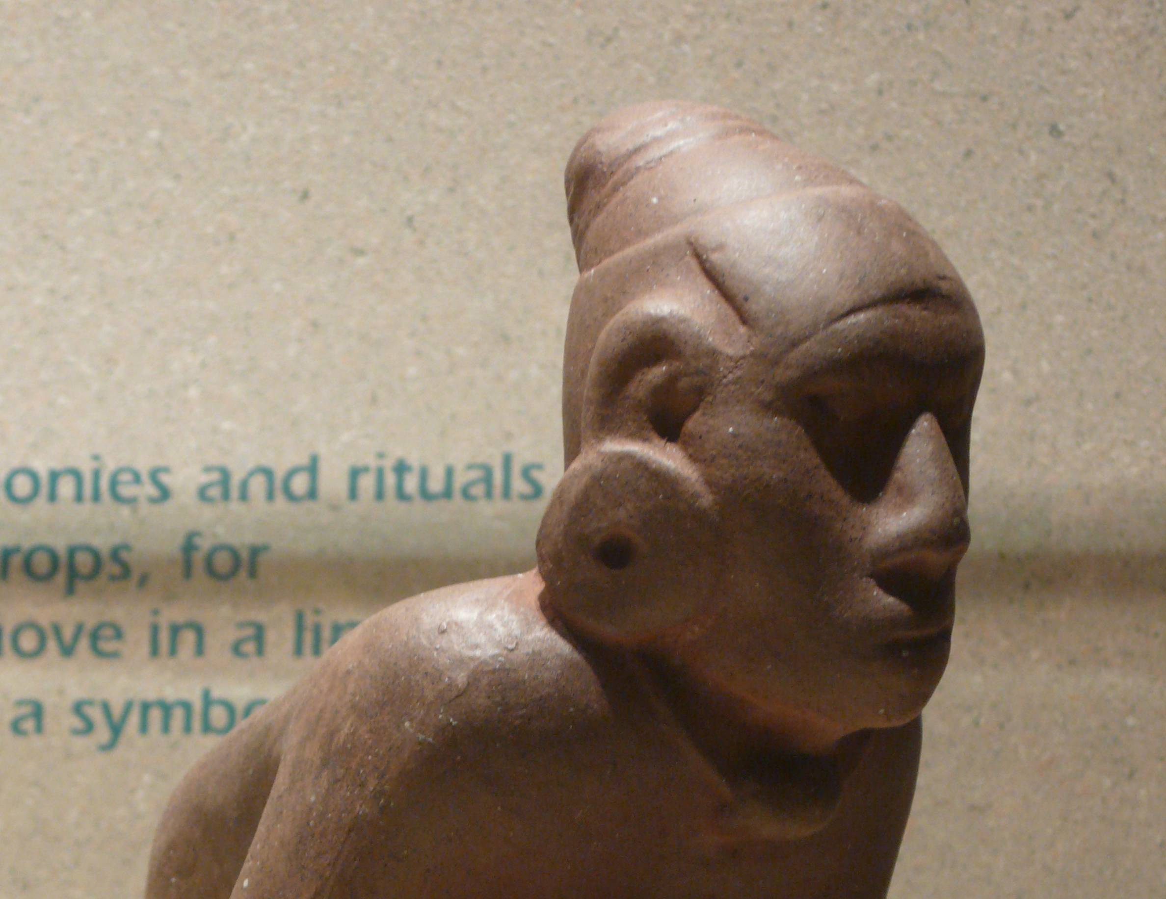 Chunkey Player Figurine