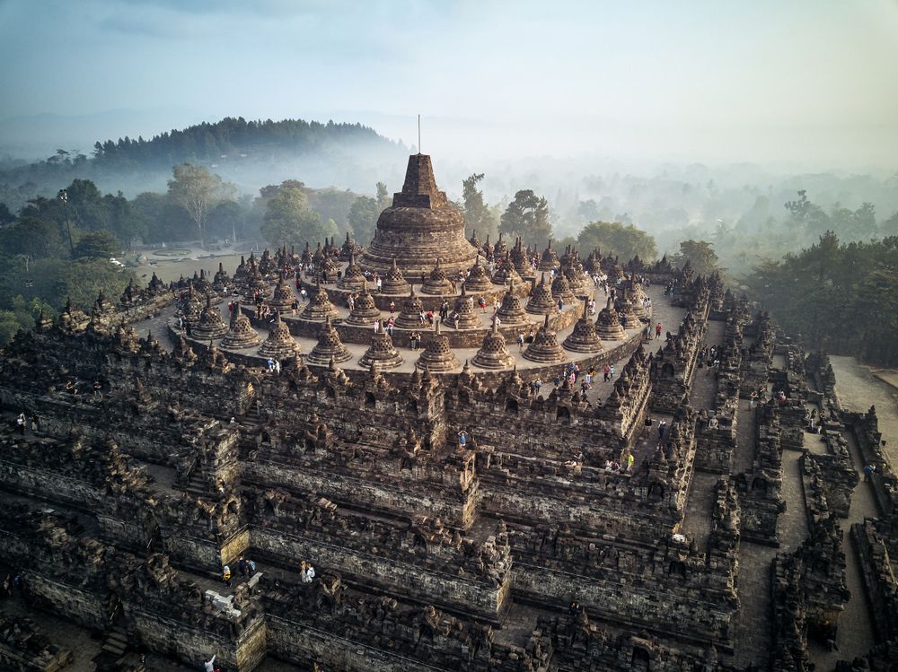 borobudur, java