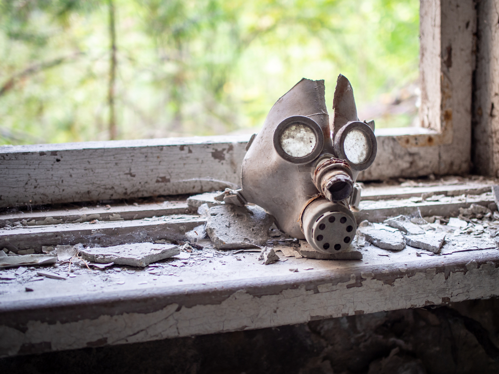 Old children's gas mask