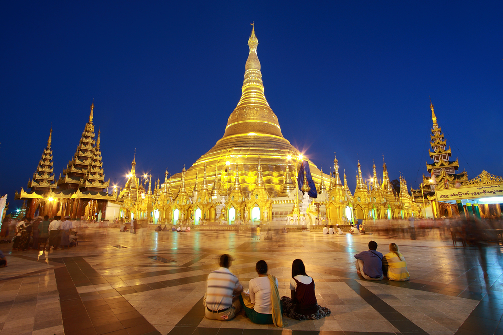 Shwedagon Pagoda, Myanmar