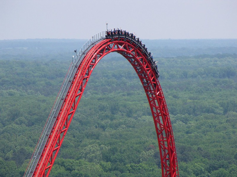 Image of Intimidator Roller coaster