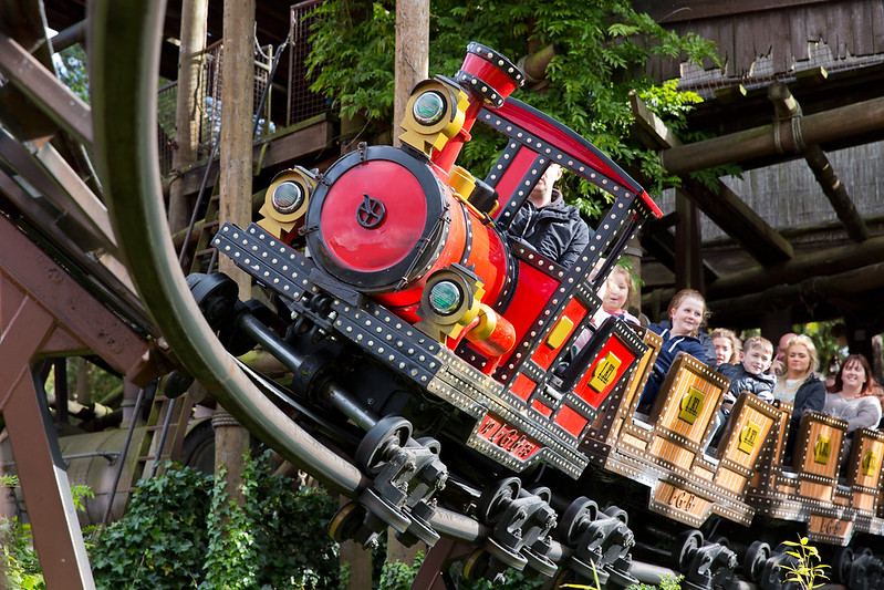 image of Train roller coaster
