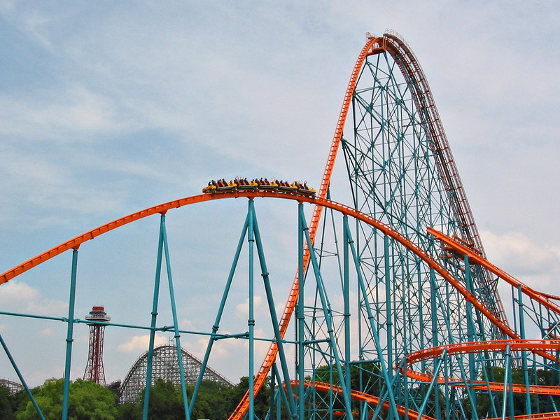 image of Titan roller Coaster
