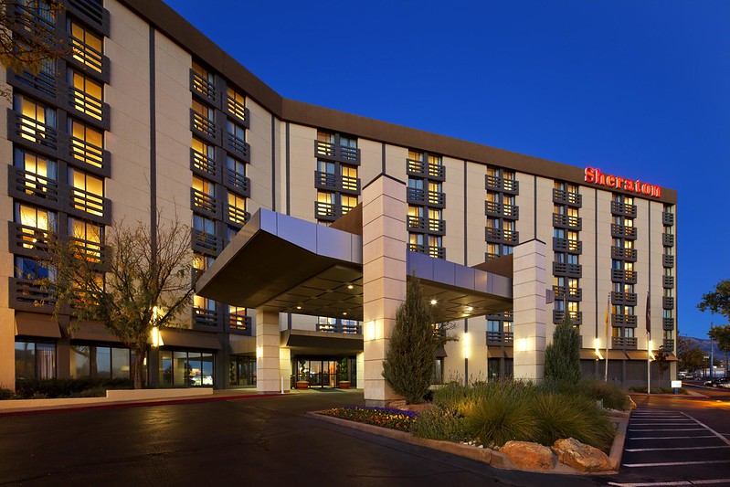 Exterior of Sheraton Albuquerque Uptown Hotel