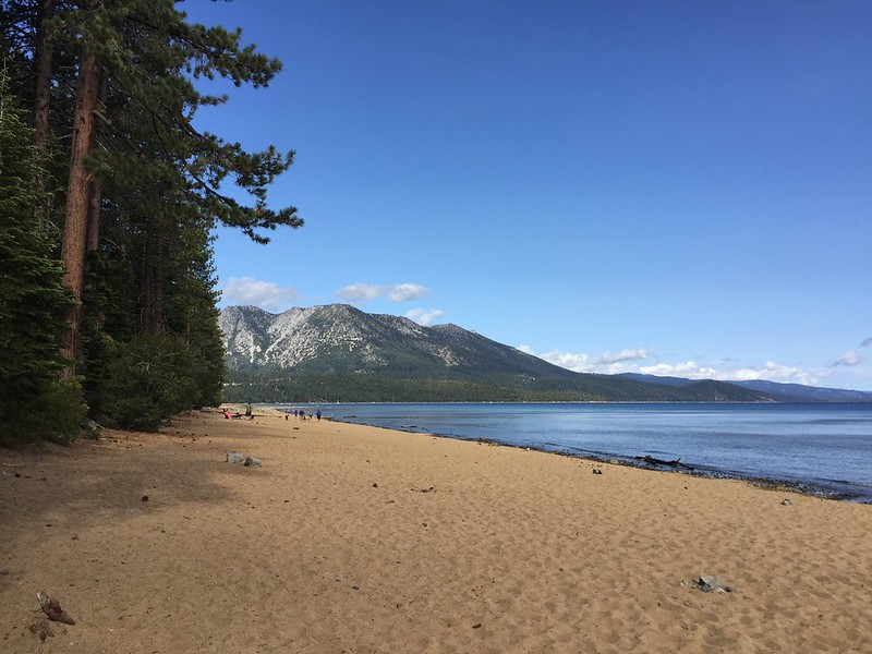 Landscape Photo of Kiva Beach at Lake Tahoe