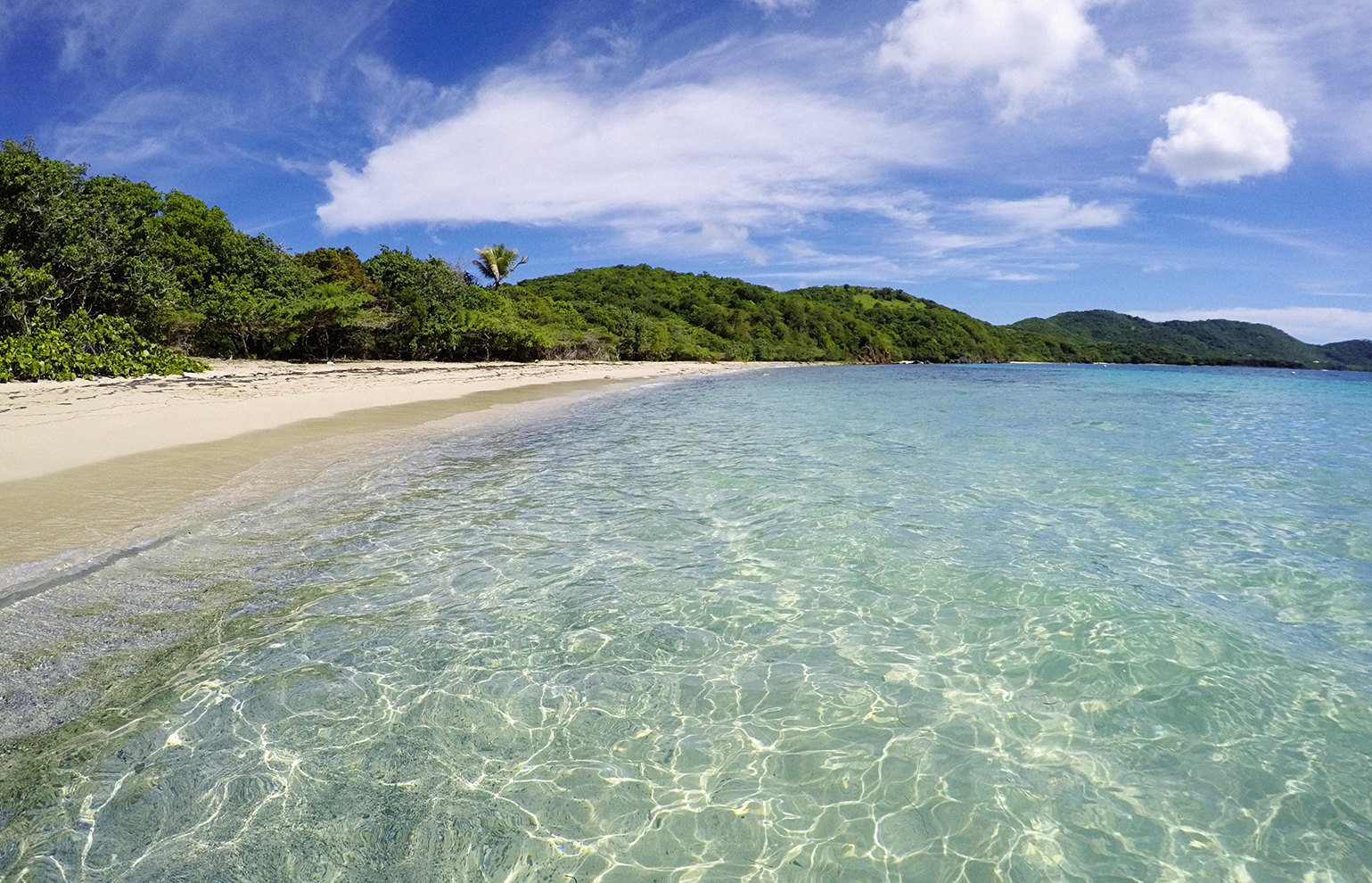 Landscape Photo of beach at Culebra Island Puerto Rico
