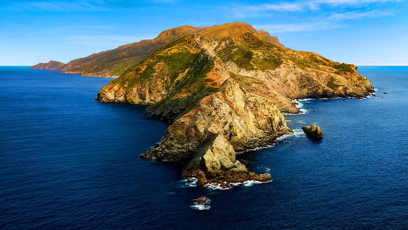 Landscape Photo of Santa Catalina Island in California