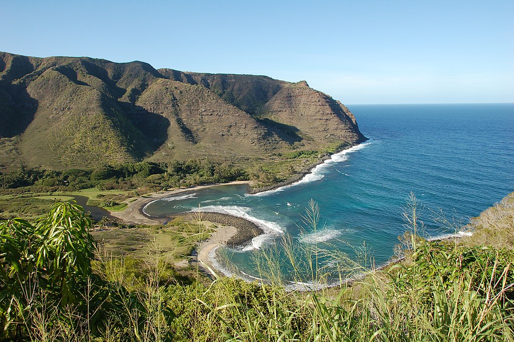 Landscape Photo of Halawa Valley, Molokai Island, Hawaii