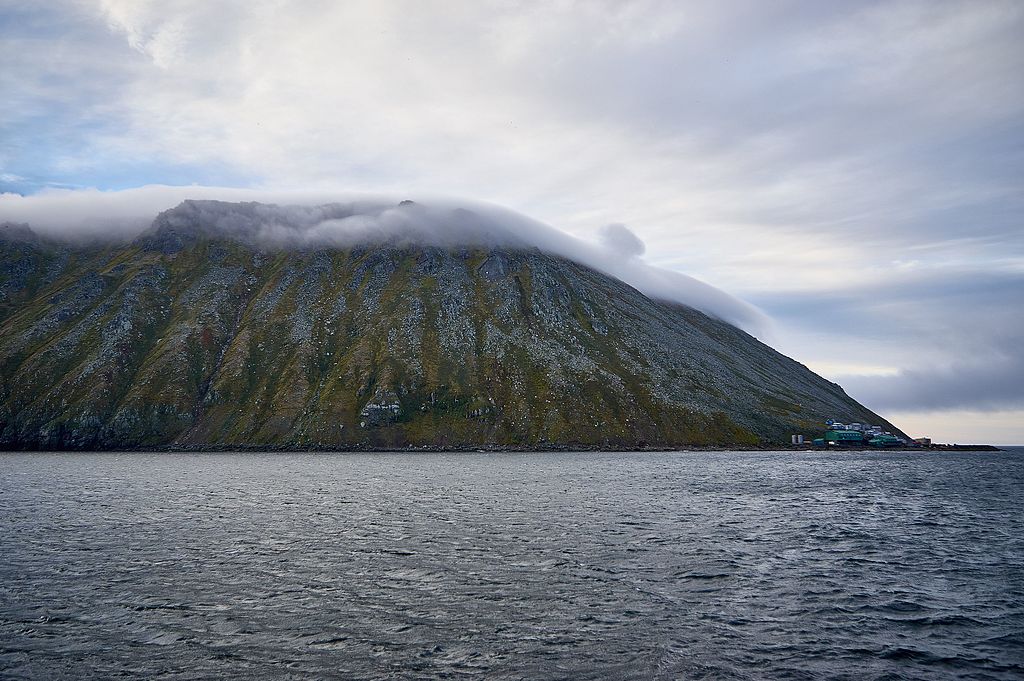 Landscape Photo of Little Diomede Island, Alaska