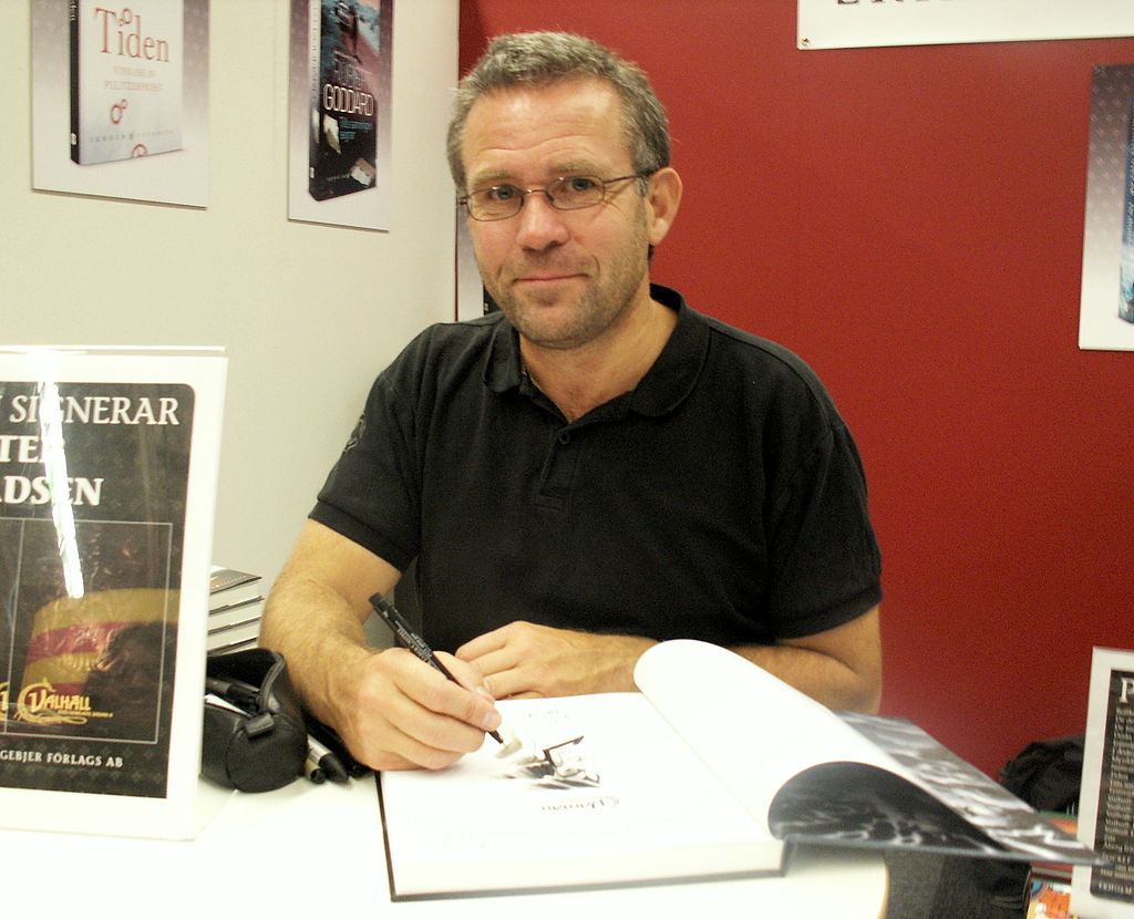 portrait of Peter Madsen in the office