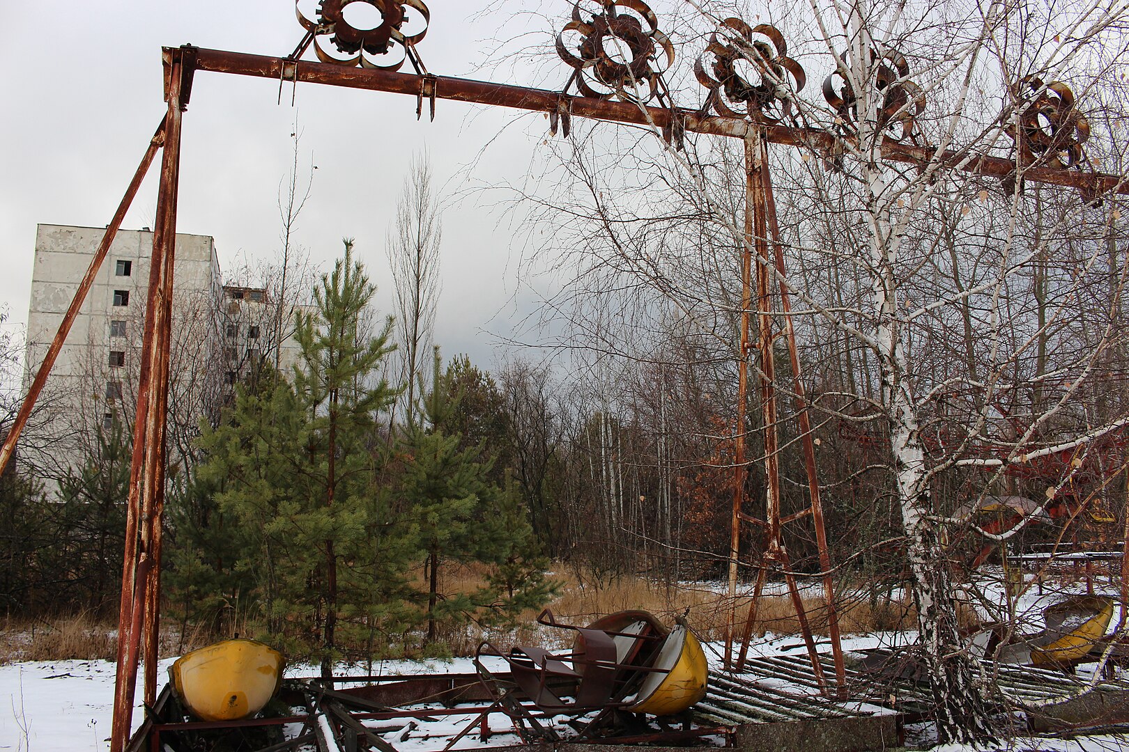Pripyat amusement park abandoned