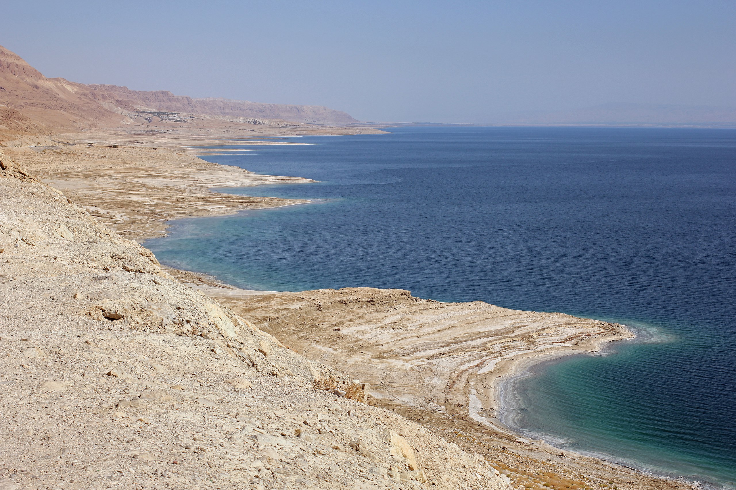 Coastline Of The Dead Sea