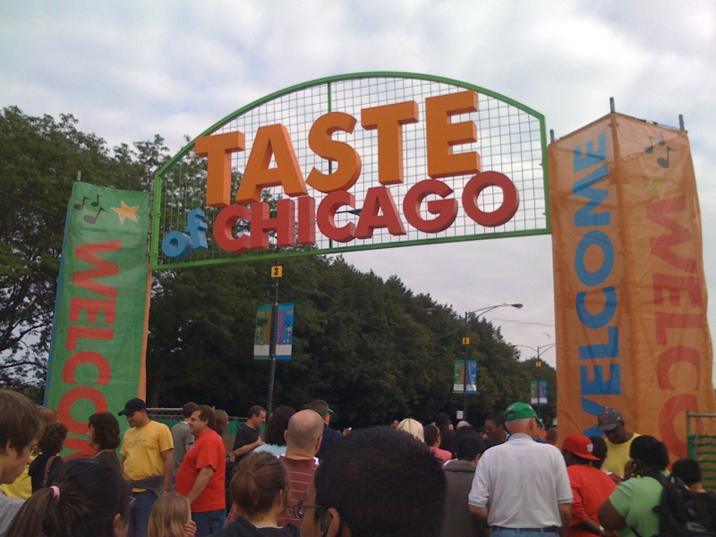 Taste of Chicago-run time.