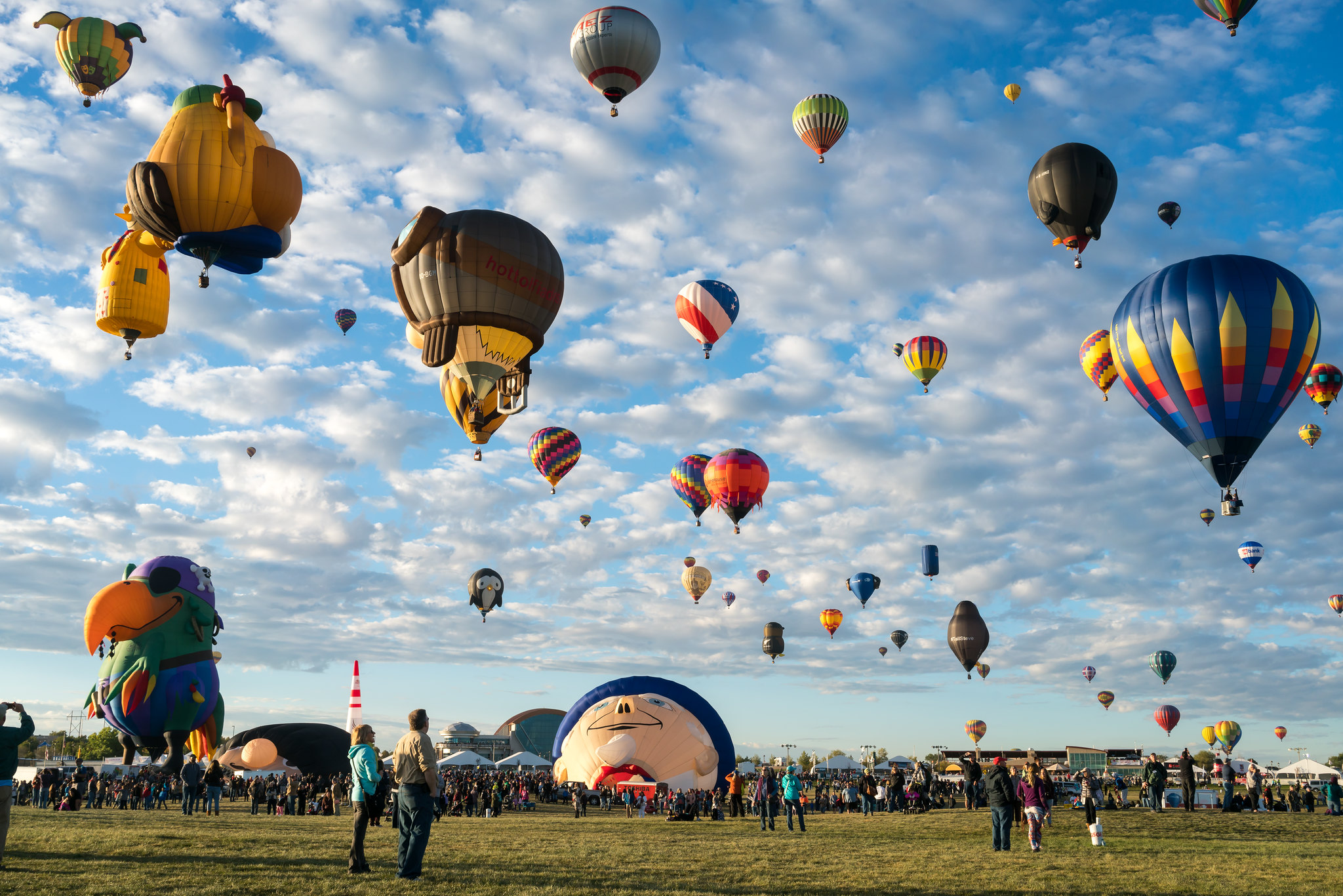 2017 International Balloon Fiesta in Albuquerque, New Mexico.