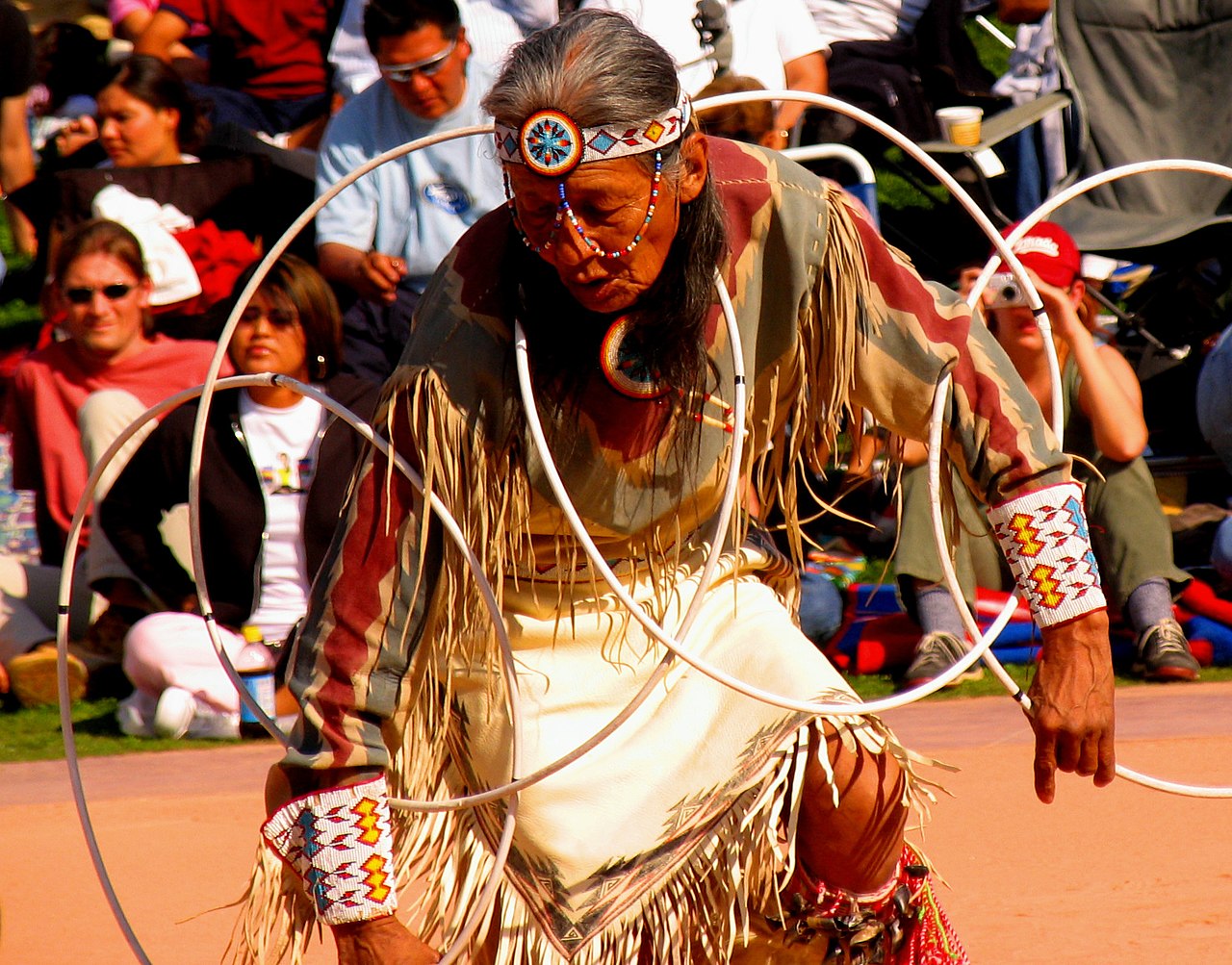 World Hoop dance championship at the Heard Museum Phoenix AZ  - 2005