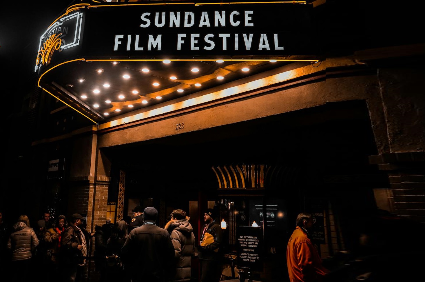 People Walking on Sundance Film Festival