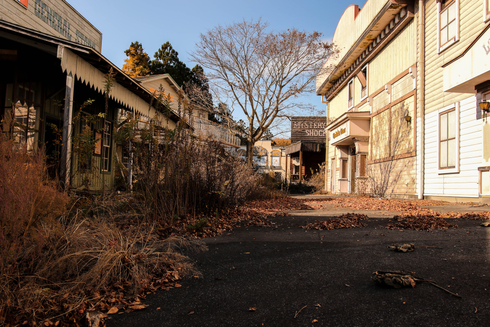 Western Village, an abandoned amusement park