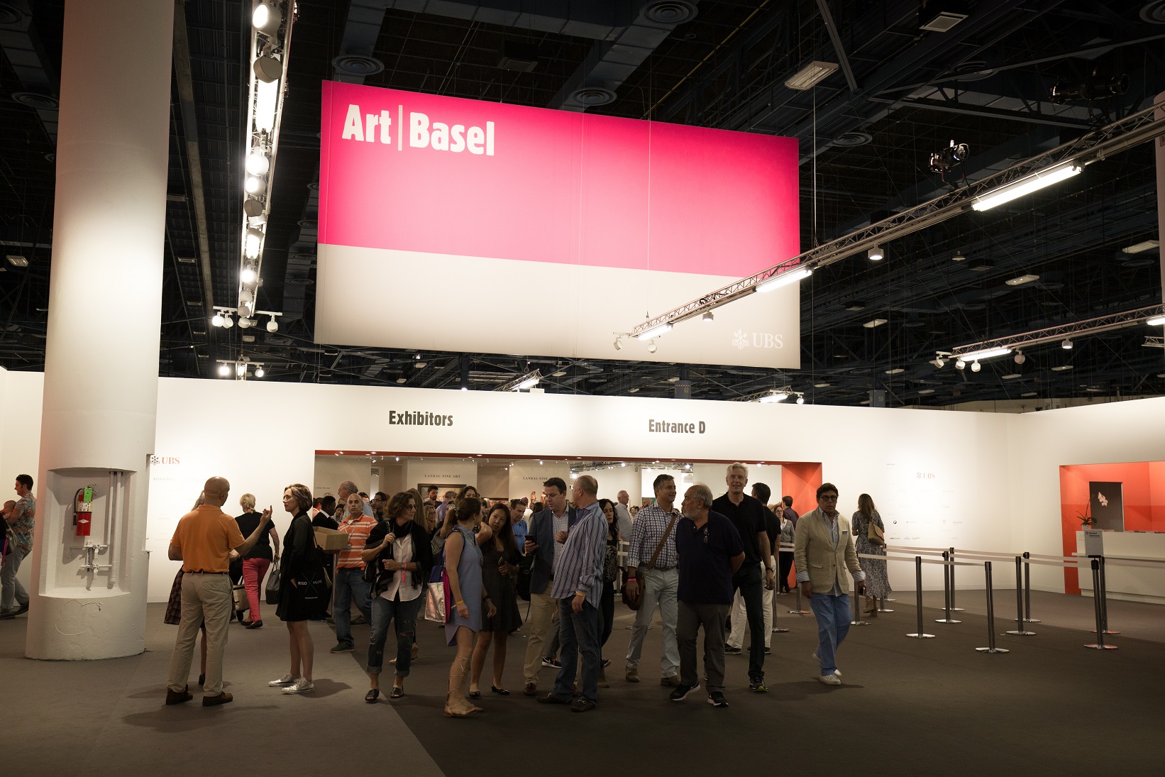 Art Basel week. Biggest art exhibition in the world - 2016