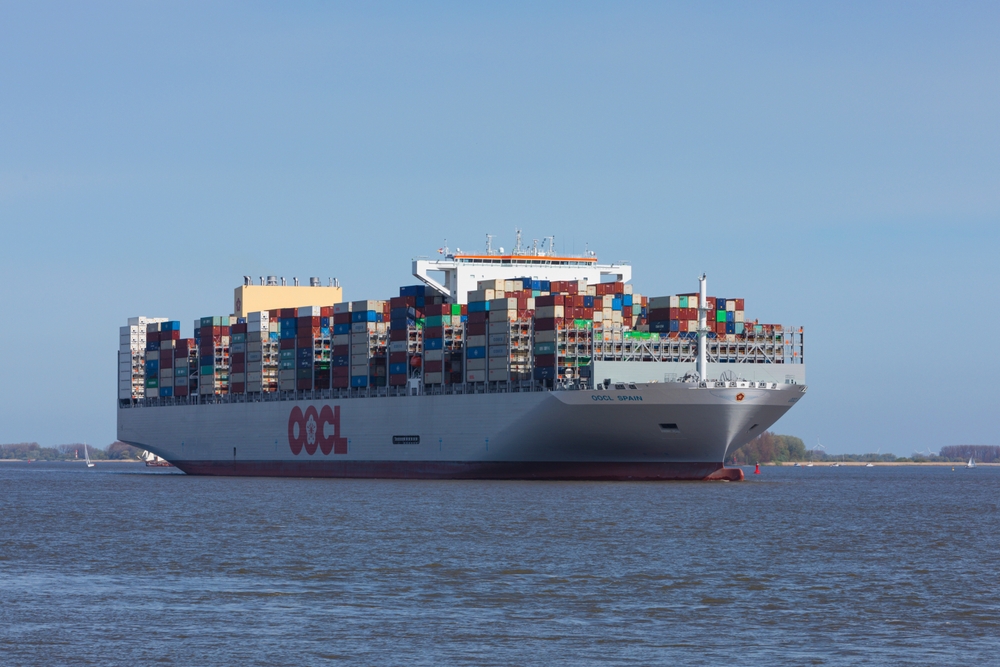 Container ship OOCL Spain