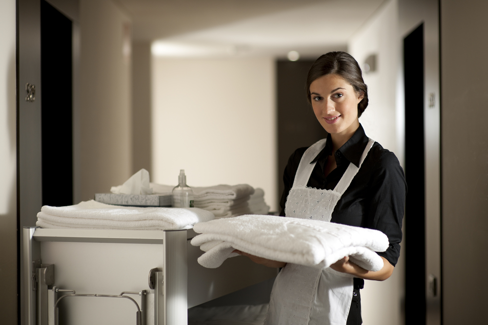 housekeeping in hotel