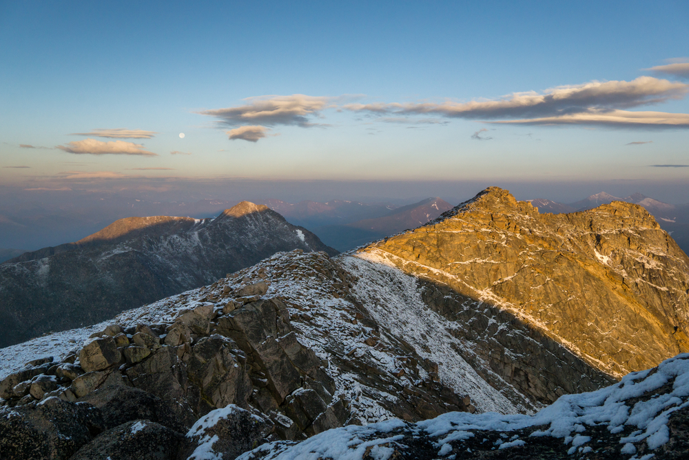 two of Colorado's fourteeners