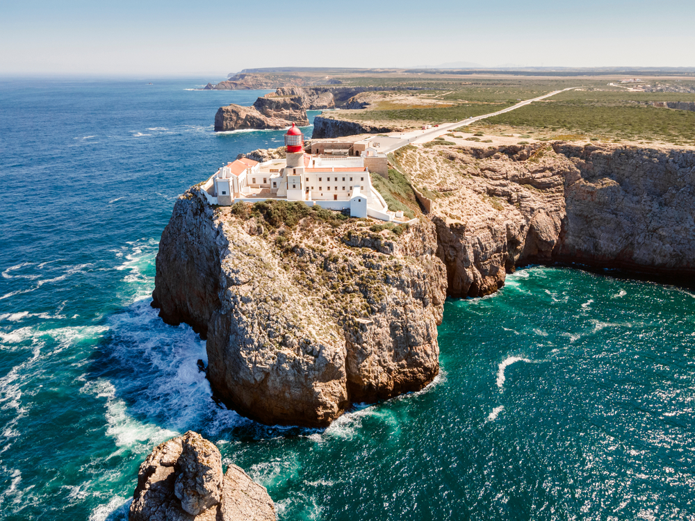 Saint Vincent cape in Sagres