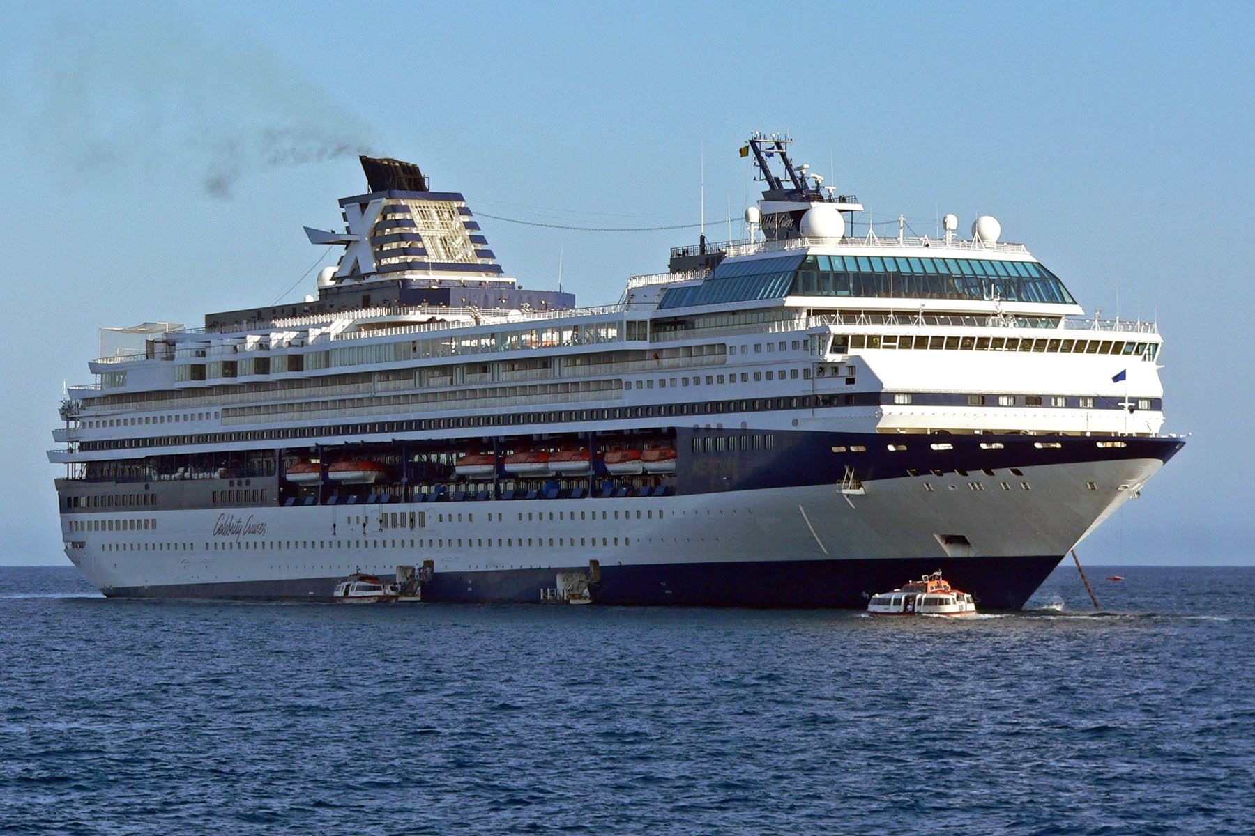 Photo of cruise ship Mercury off Cabo San Lucas - 2005
