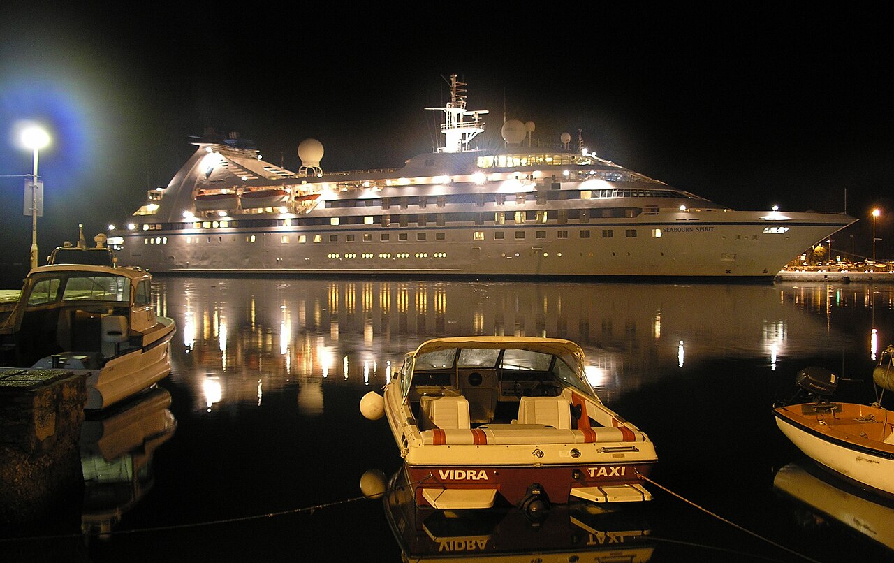 The Seabourn Spirit in Pula, Croatia - 2007