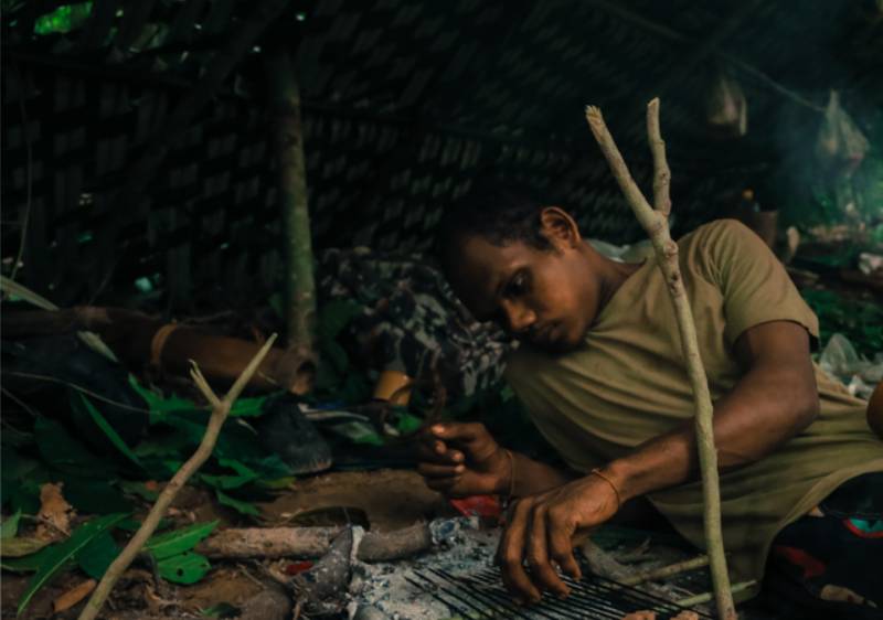 The Negrito, Mani people of Thailand