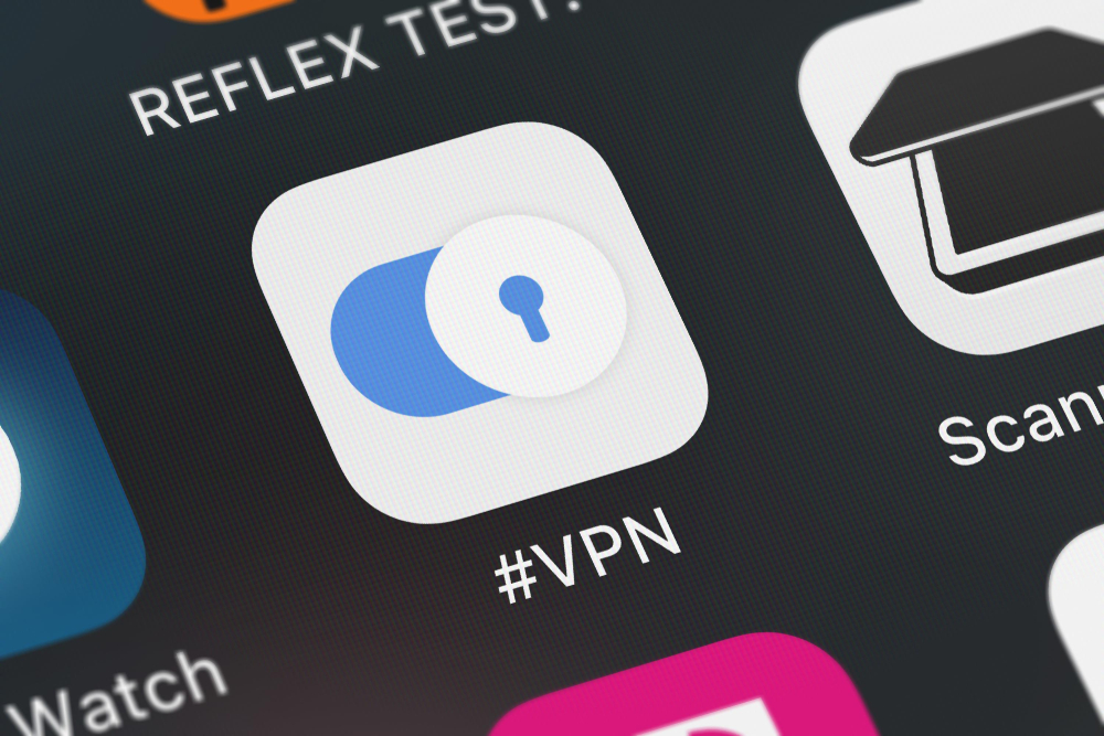 Screenshot of the VPN - Wi-Fi Hotspot Security mobile app