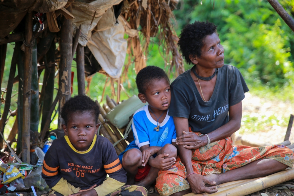 The Negrito, Mani people of Thailand