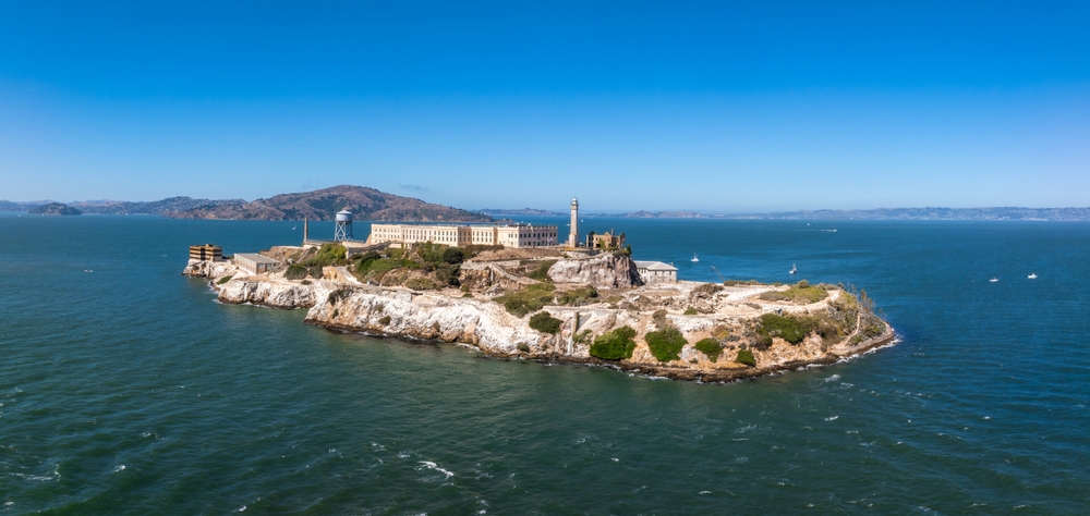 prison island of Alcatraz