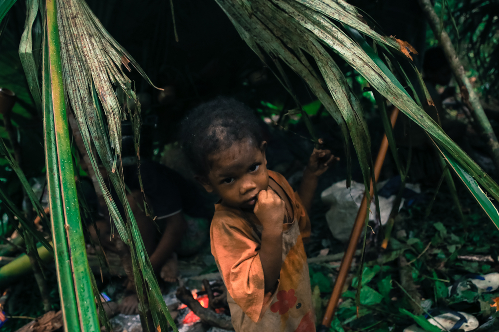 The Negrito, Mani people of Thailand